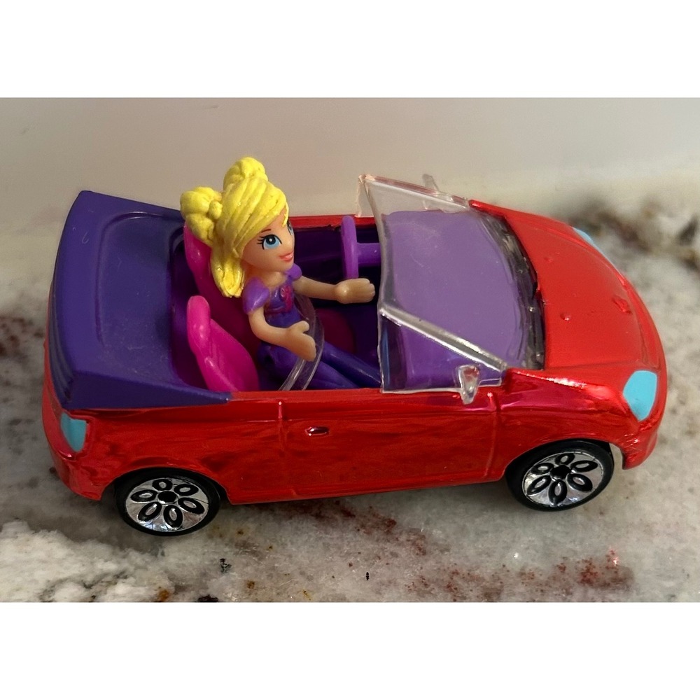 Polly Pocket 2007 diecast Mattel car